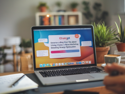 Comment utiliser ChatGPT pour optimiser votre stratégie marketing en ligne