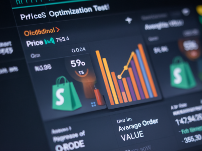Comment lancer un test d'optimisation des prix en live sur shopify pour augmenter le panier moyen sans perdre de conversion
