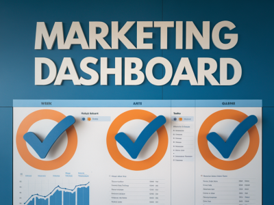 Comment construire un tableau de bord marketing simple qui vous permet d'identifier les 3 actions à fort impact chaque semaine